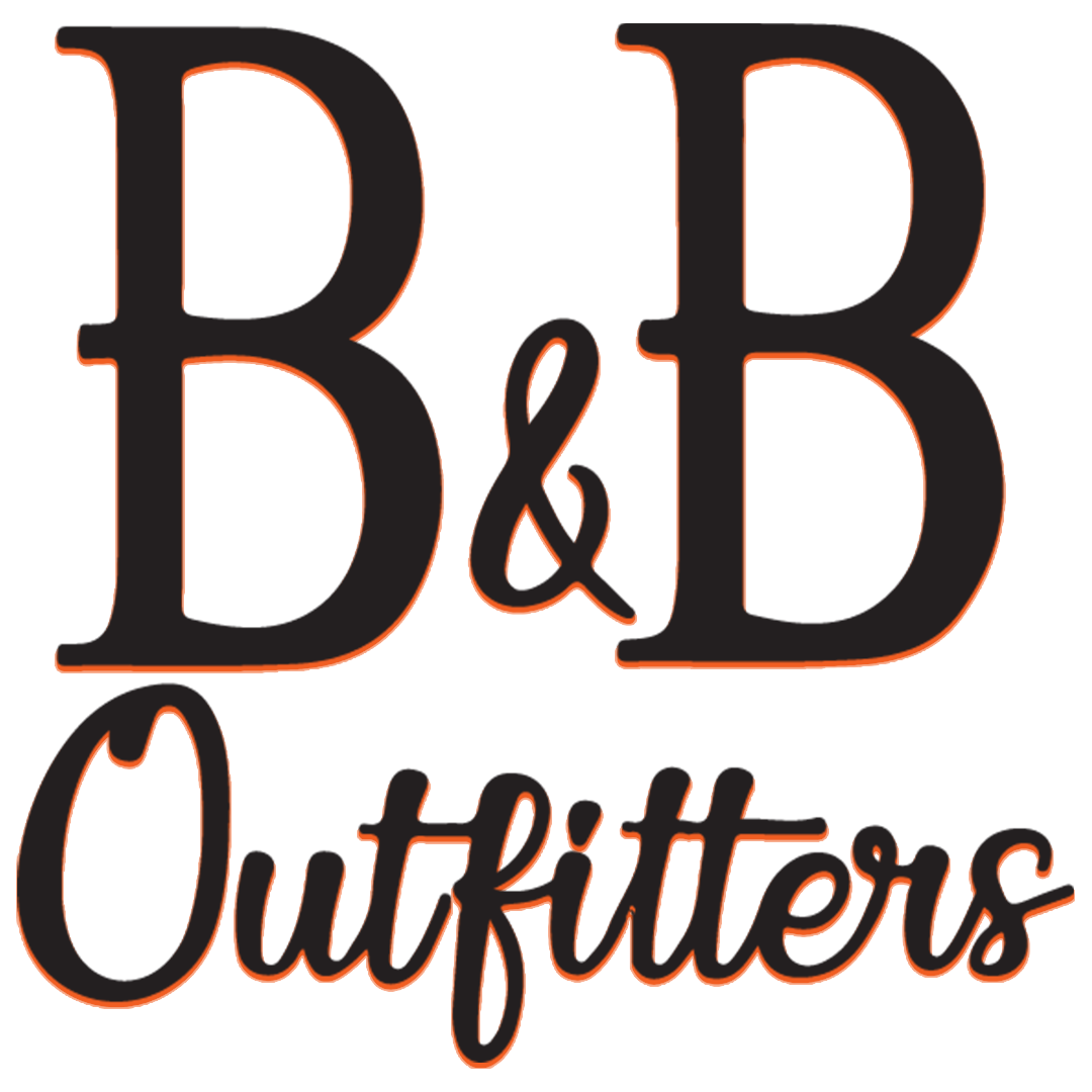 B&B font logo